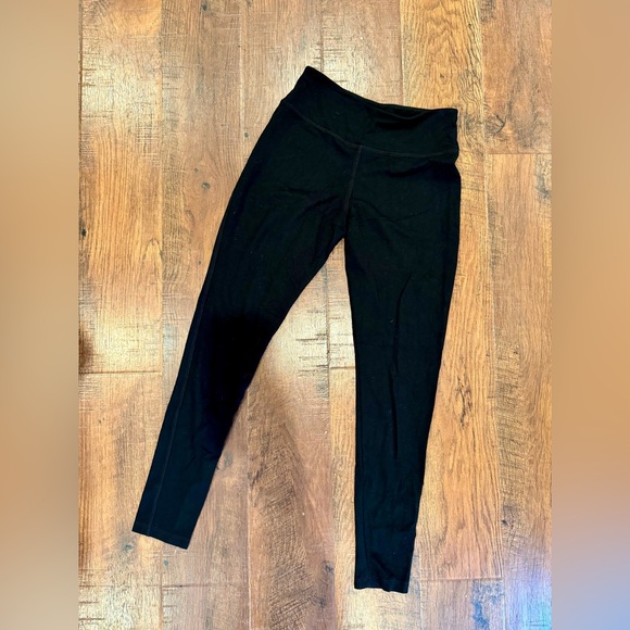 encircled Pants - Encircled Black Leggings, Medium